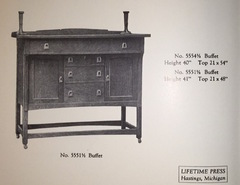 1918 catalogue image sideboard.